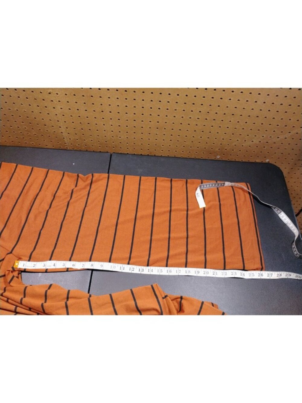 Striped Orange Sleeveless Maxi Dress Womens Size L Casual Style - Picture 5 of 6